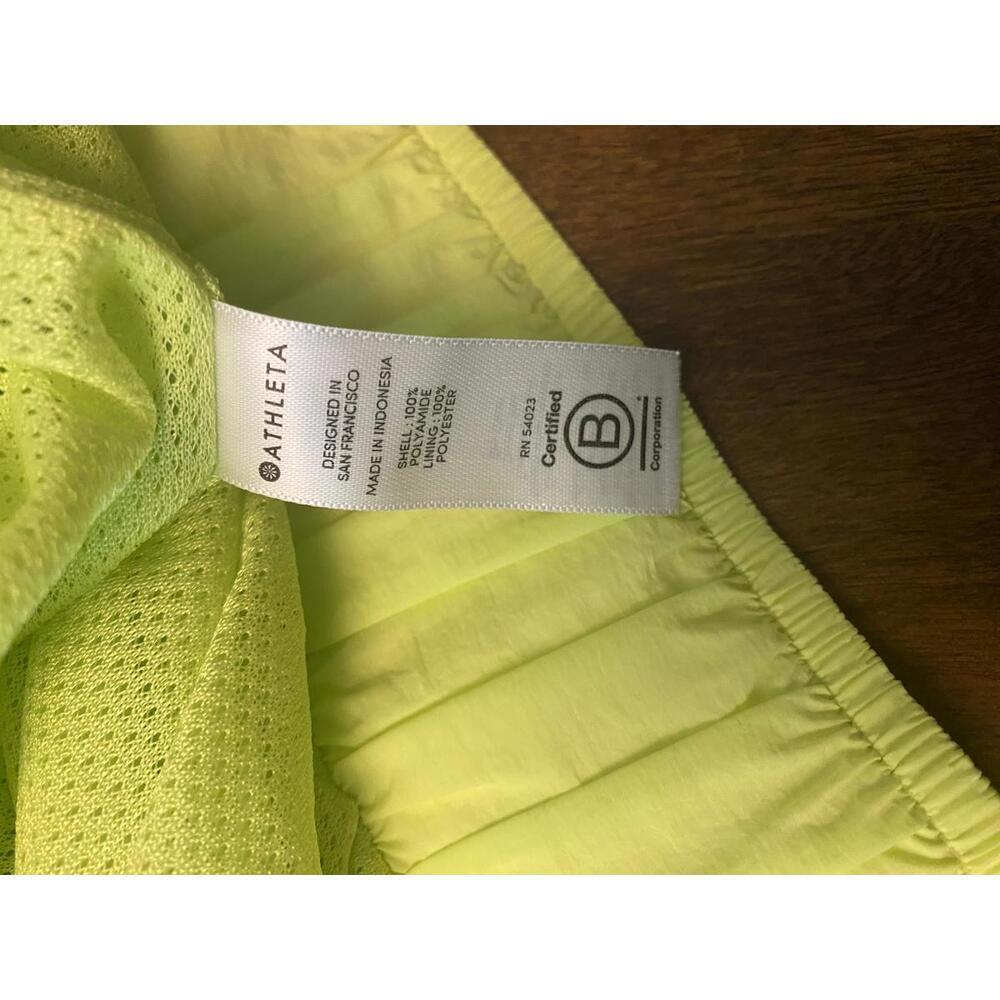 Athleta Women’s Neon Yellow Lightweight Hoodie - Roomy! - Picture 10 of 10